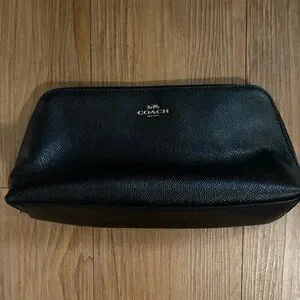 バッグ Coach Signature Accessory Pouch Black Coach Signature Accessory Pouch | eBay